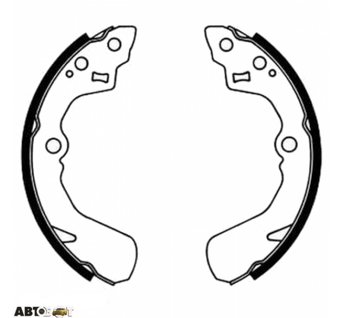 Гальмівні колодки ABE C06012ABE, ціна: 711 грн.