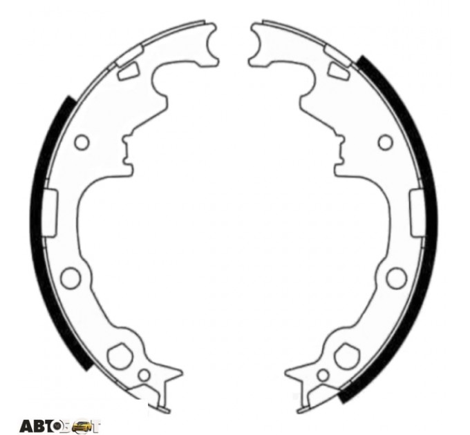 Тормозные колодки ABE C0Y003ABE, цена: 1 395 грн.