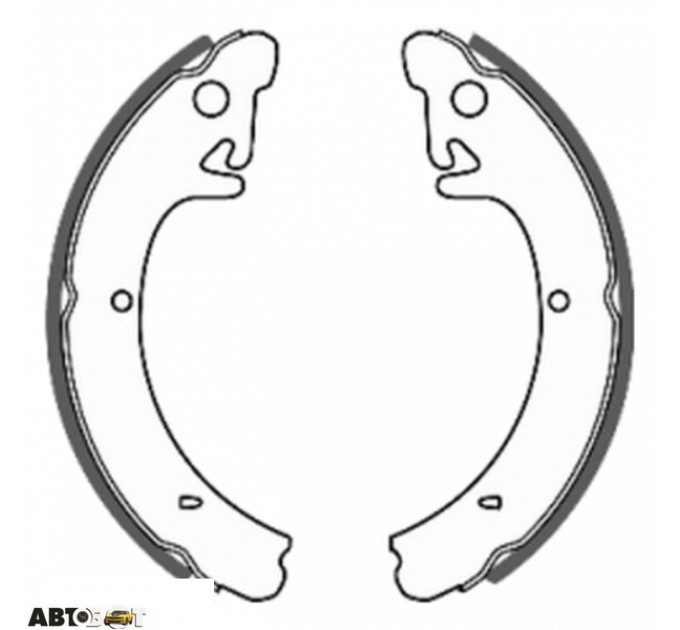 Тормозные колодки ABE C0L002ABE, цена: 710 грн.