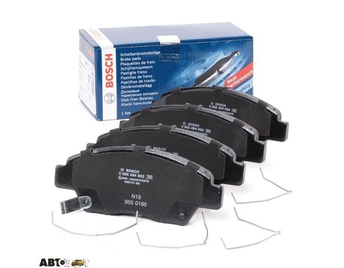Тормозные колодки Bosch 0 986 494 562, цена: 2 866 грн.