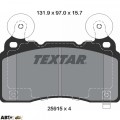 Тормозные колодки Textar 2591501, цена: 8 487 грн.