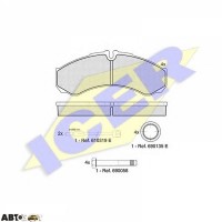 Тормозные колодки ICER 141208123