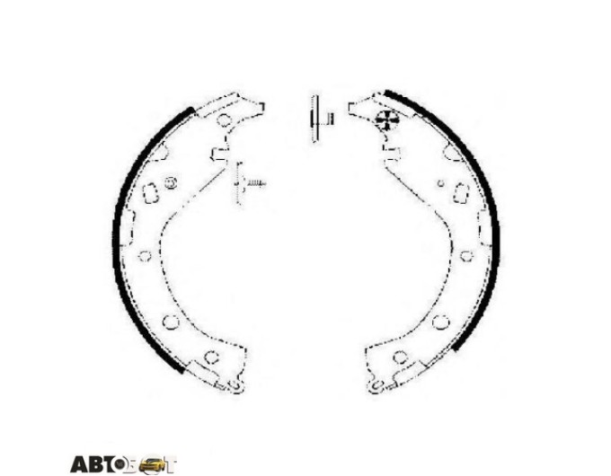 Тормозные колодки Bosch 0 986 487 863, цена: 2 076 грн.