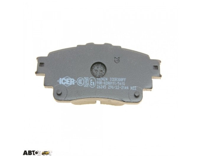 Гальмівні колодки ICER 182424, ціна: 2 350 грн.