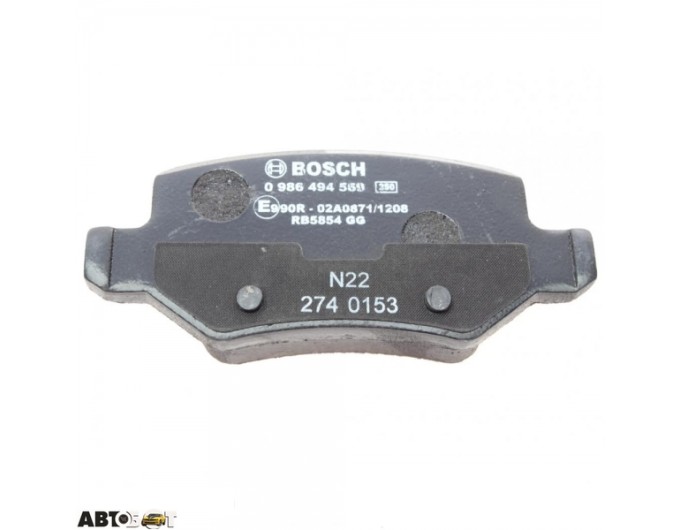 Тормозные колодки Bosch 0 986 494 569, цена: 2 009 грн.