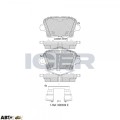 Тормозные колодки ICER 182344, цена: 2 534 грн.