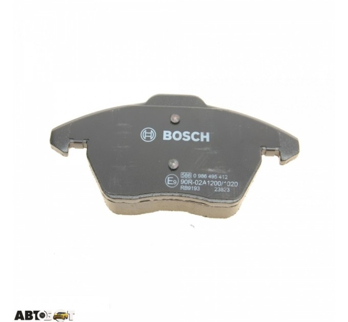 Тормозные колодки Bosch 0 986 495 412, цена: 1 378 грн.