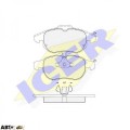 Тормозные колодки ICER 181536400, цена: 2 515 грн.