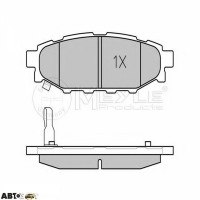 Тормозные колодки Meyle 025 242 7114/W