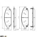Тормозные колодки Bosch 0 986 494 370, цена: 4 286 грн.