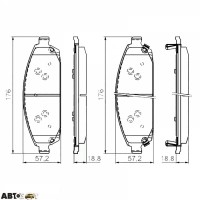 Тормозные колодки Bosch 0 986 494 370