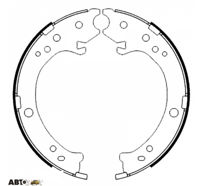 Гальмівні колодки Bosch 0 986 487 765, ціна: 1 180 грн.