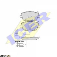 Тормозные колодки ICER 181597701