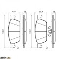 Тормозные колодки Bosch 0 986 495 388, цена: 3 086 грн.