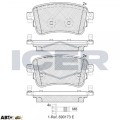 Гальмівні колодки ICER 182294, ціна: 3 192 грн.