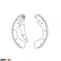 Гальмівні колодки KAVO PARTS KBS-1403, ціна: 1 706 грн.