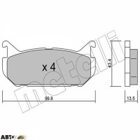 Гальмівні колодки METELLI 22-0303-0