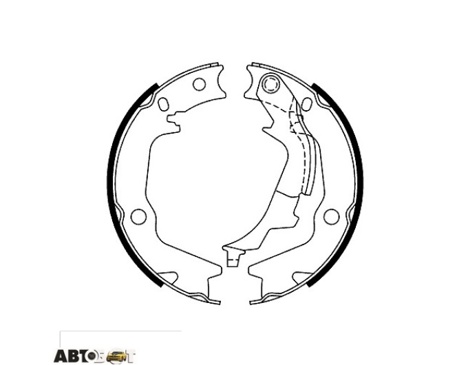 Тормозные колодки Bosch 0 986 487 769, цена: 2 150 грн.