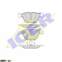 Гальмівні колодки ICER 181998