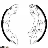 Тормозные колодки Bosch 0 986 487 772