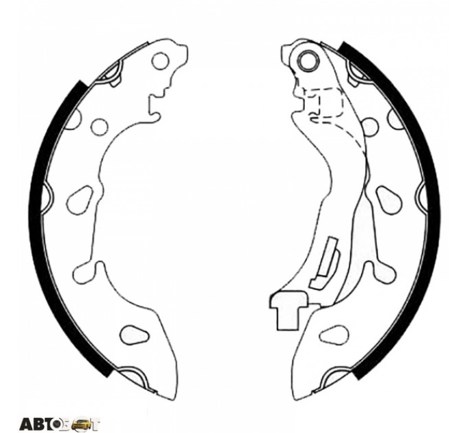 Тормозные колодки Bosch 0 986 487 772, цена: 1 289 грн.