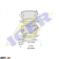 Тормозные колодки ICER 181986203, цена: 4 051 грн.