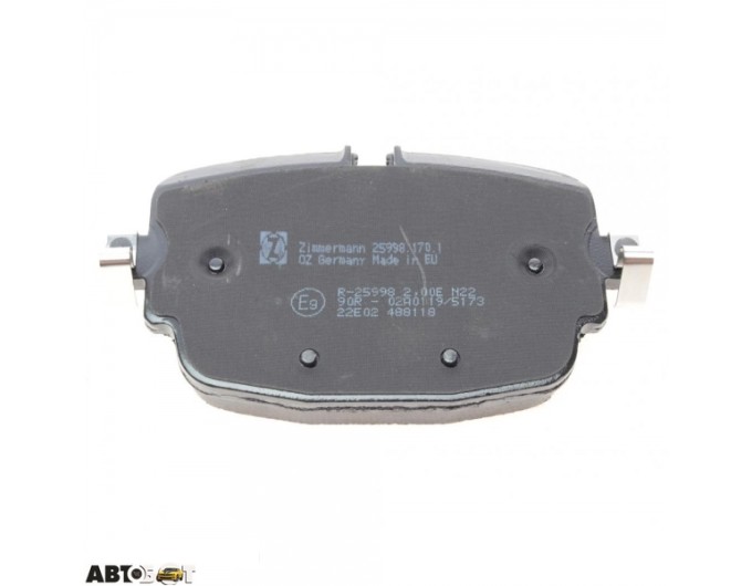 Гальмівні колодки ZIMMERMANN 25998.170.1, ціна: 10 498 грн.