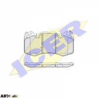 Гальмівні колодки ICER 181956