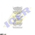 Гальмівні колодки ICER 181277, ціна: 2 243 грн.