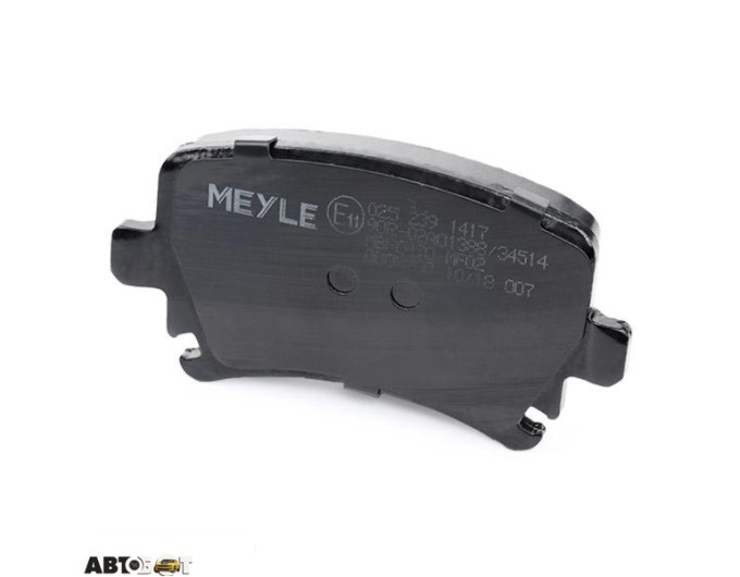 Тормозные колодки Meyle 025 239 1417, цена: 1 633 грн.