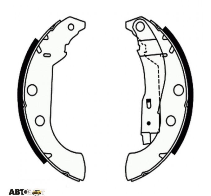 Тормозные колодки ABE C0P029ABE, цена: 950 грн.