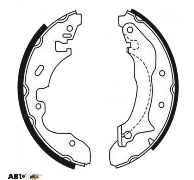 Тормозные колодки ABE C0G042ABE, цена: 1 083 грн.