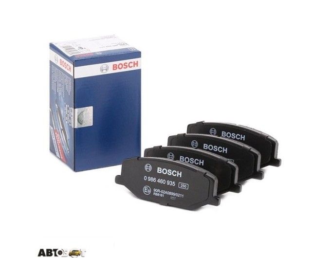 Тормозные колодки Bosch 0 986 460 935, цена: 1 259 грн.