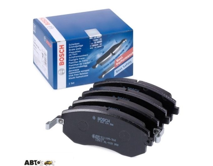 Тормозные колодки Bosch 0 986 494 558, цена: 2 219 грн.