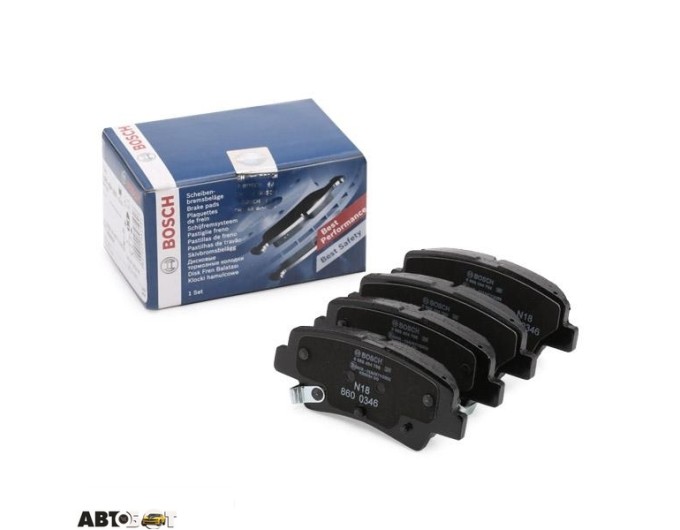 Тормозные колодки Bosch 0 986 494 768, цена: 1 851 грн.