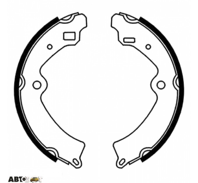 Тормозные колодки ABE C08010ABE, цена: 704 грн.