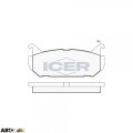 Тормозные колодки ICER 181110, цена: 1 194 грн.