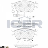 Тормозные колодки ICER 181725