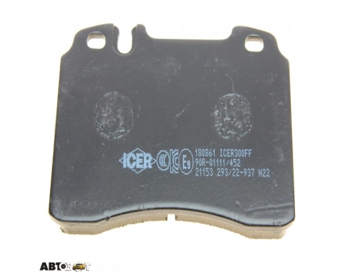Гальмівні колодки ICER 180861, ціна: 1 466 грн.