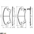Тормозные колодки Bosch 0 986 495 106, цена: 2 658 грн.