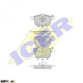 Гальмівні колодки ICER 181681, ціна: 2 792 грн.