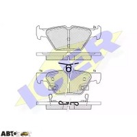 Гальмівні колодки ICER 182242