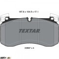 Гальмівні колодки Textar 2269701, ціна: 18 510 грн.