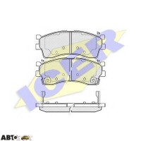 Гальмівні колодки ICER 181610