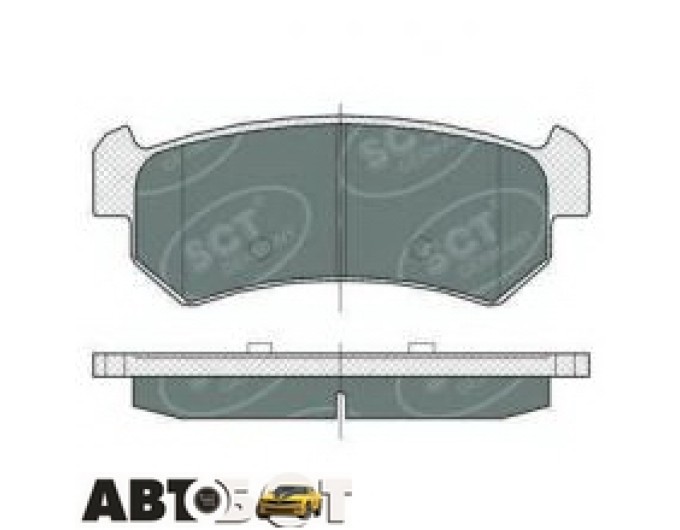 Тормозные колодки SCT SP 376 PR, цена: 932 грн.
