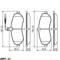 Тормозные колодки Bosch 0 986 495 460, цена: 3 100 грн.