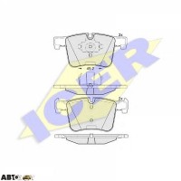 Тормозные колодки ICER 182020