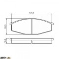 Тормозные колодки Bosch 0 986 494 566, цена: 1 733 грн.