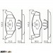 Тормозные колодки Bosch 0986424449, цена: 1 112 грн.