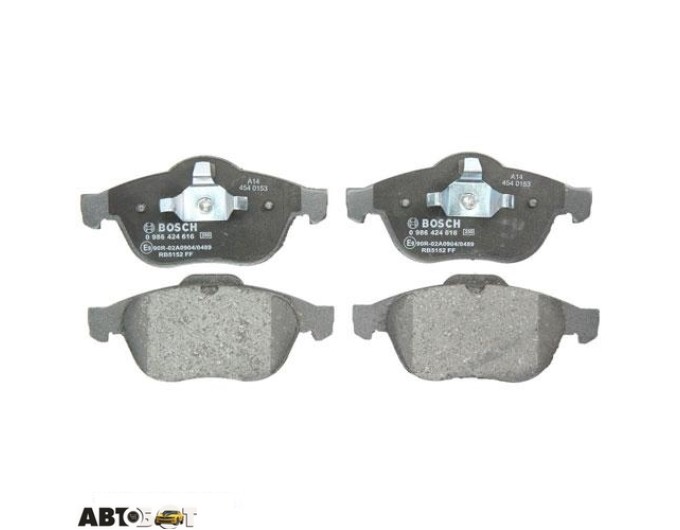 Тормозные колодки Bosch 0986424616, цена: 2 725 грн.